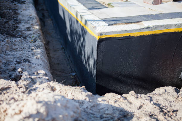 Residential Foundation Crack Repair installation at a Wilkesville, OH home by SJ Waterproofing Pros